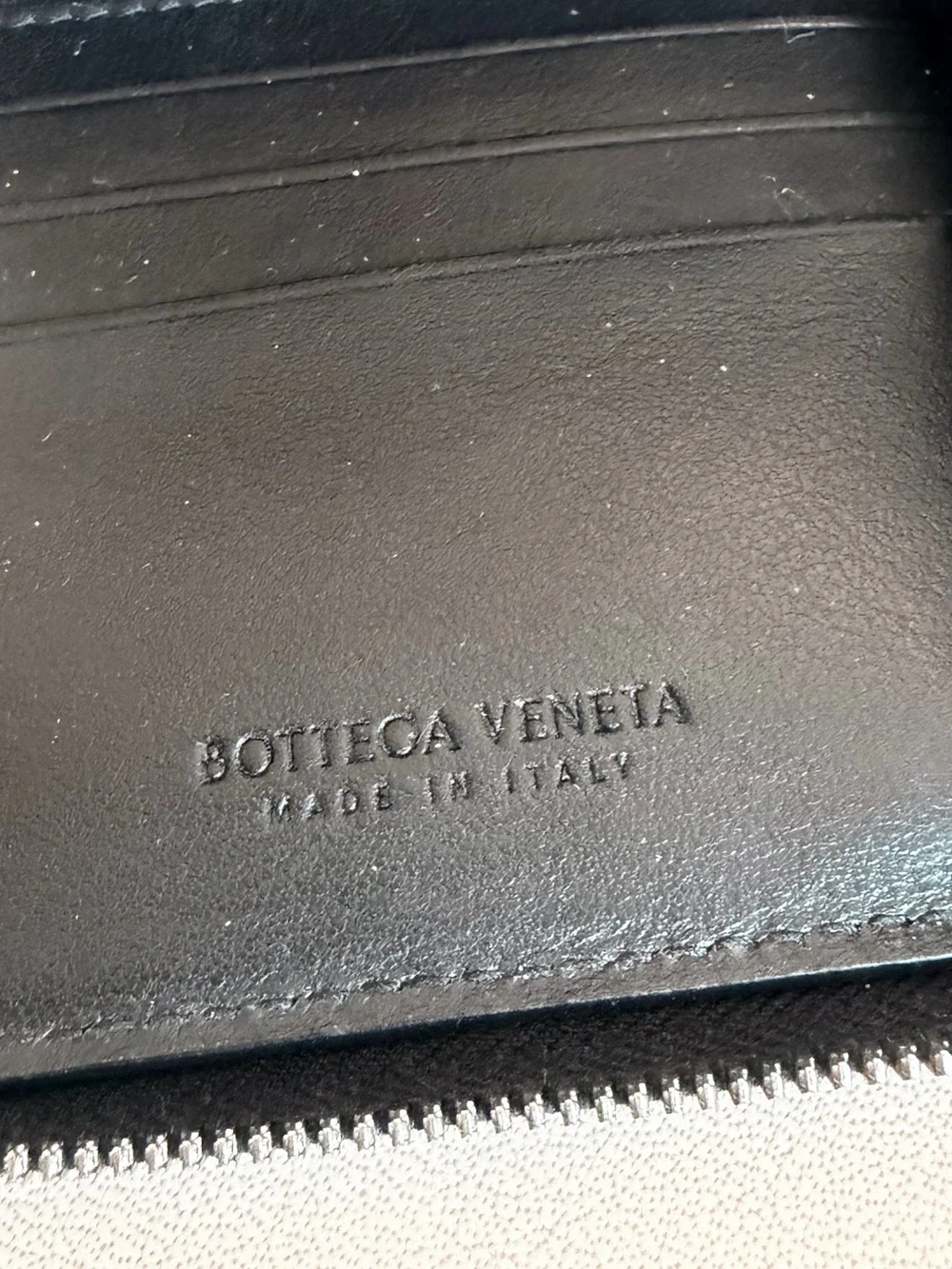 BOTTEGA VENETA Maxi Intrecciato Black Lambskin Continental Wallet. Rare! RT$1100